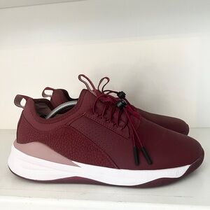 Clove Classic Comfort Nursing Healthcare Shoes Sneakers Women's 9 Burgundy Red